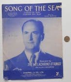 Song of the Sea vintage piano sheet music 1950s Melachrino by Ferrer Trindade