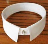 Stiff starched collar size 15.5 Moss Bros style 7 vintage 1970s 1980s UNUSED