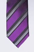 Striped silk tie by John Lewis Men