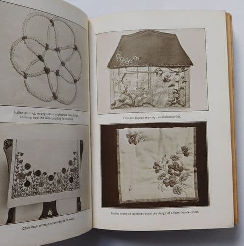 The Art of Needlecraft vintage book Polkinghorne sewing dressmaking raffia batik