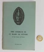 The Church of St Mary of Ottery vintage guide book history 1964 Witham Devon