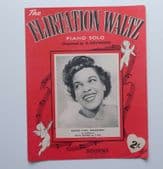 The Flirtation Waltz vintage 1950s sheet music Winifred Atwell piano solo