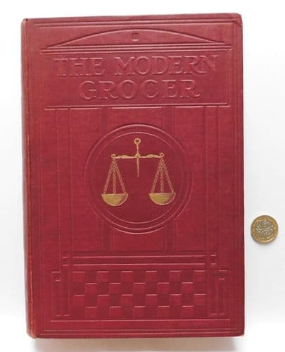 The Modern Grocer and Provision Dealer set of 4 books 1st ed shop trade c1919