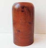 Thuya wood candle holder burled wooden tealight holder 10 cm tall D
