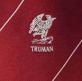 Truman Brewery Company tie with eagle logo British beer ale UNUSED VINTAGE