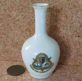 Tuscan crested china vase DOVER town arms ville et portus FAIRY WARE cinque port
