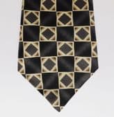 Vintage Burtons check tie Made in UK circa 1980s