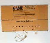 Vintage cardboard boxes for game hunting shooting sport food parcel delivery