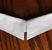 Vintage detachable Marcella shirt collar size 15 mens evening wear white cotton