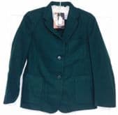 Vintage girls blazer GREEN school uniform UNUSED Swan Lake 32" Arthur Howard B2