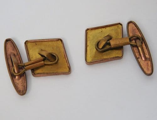 Vintage lucite cufflinks Art Deco traditional accessories for men or ladies tk