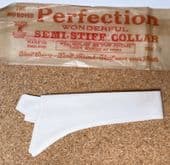 Vintage pointed collar Perfection Wonderful semi-stiff size 13" UNUSED c 1920s