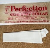 Vintage shirt collar Perfection Wonderful semi-stiff size 13" UNUSED c 1920s