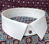 Vintage starched collar size 17 style 10a Collars Ltd detachable stiff starched