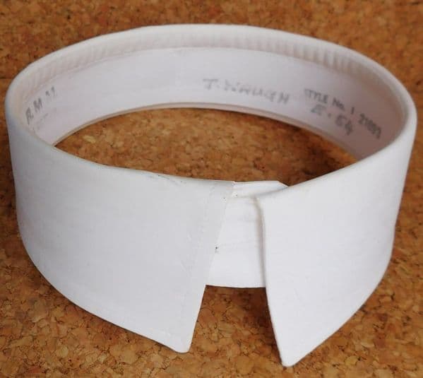 Vintage starched shirt collar size 15