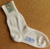 Viyella childrens plain socks vintage 1950s UNUSED size 7" age 5 years approx