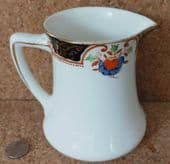 Woods Ware Montrose milk jug vintage Art Deco pottery replacement china 4"