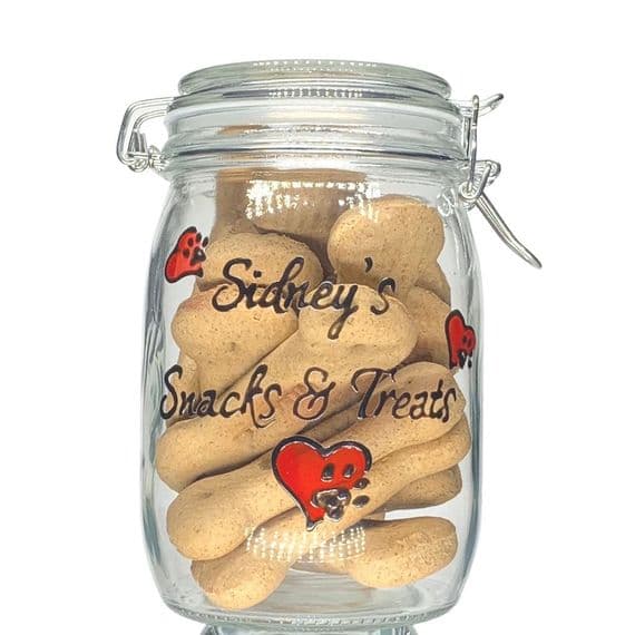 Pet Snacks & Treats Jar Gift