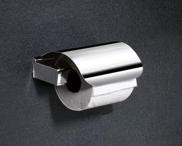 Gedy Kent Toilet Roll Holder With Flap Chrome 5525-13