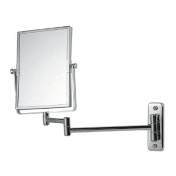 Bathroom Origins Reversible Square Frame Magnifying Wall Mirror - 055153