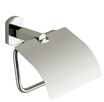 Gedy Edera Toilet Roll Holder With Flap Chrome EP25-13