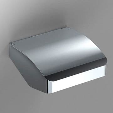 Sonia S-Cube Toilet Roll Holder Chrome 166862