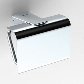 Sonia S6 Toilet Roll Holder With Flap Chrome 161034