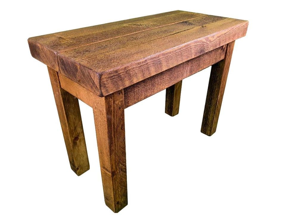 Tortuga Rustic 24x12 inch side table