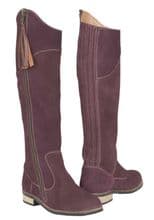 TOGGI CAMPELLO LONG SUEDE BOOTS - BERRY - RRP £200.00