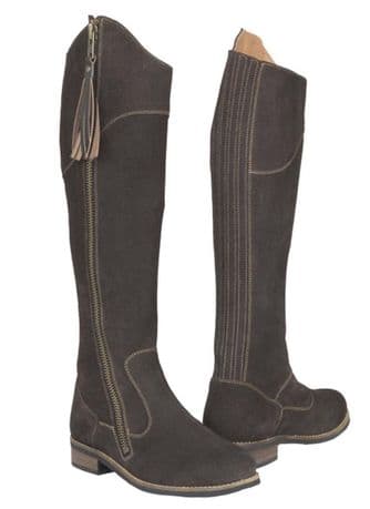 TOGGI CAMPELLO LONG SUEDE BOOTS - CHOCOLATE - RRP £200.00